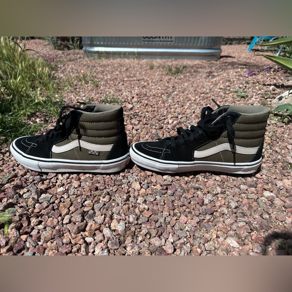 Vans Skate Hi Pro Olive/Black Mens's 8.5 Women's 10